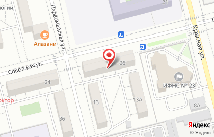 Стоматология Зубной доктор на Советской улице на карте
