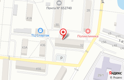 Агентство риэлторских и юридических услуг Кузбасс на улице Горького на карте