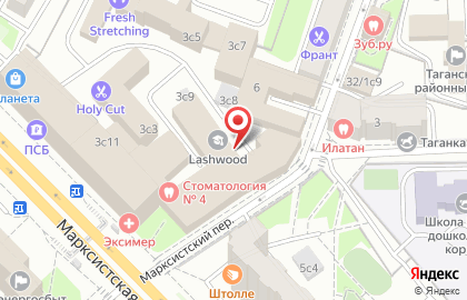 Проектно-изыскательская компания Юнипро на Марксистской улице на карте
