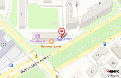 Зоомагазин Милый друг на Высоковольтной улице на карте