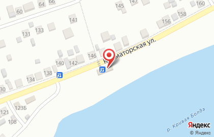 Продовольственный магазин У Лукоморья на Краматорской улице на карте