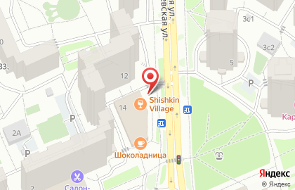 Салон оптики в Москве на карте