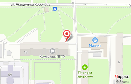 Магазин фруктов и овощей на улице Академика Королёва на карте