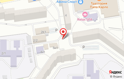 Киоск по продаже хлебобулочных изделий в Октябрьском районе на карте