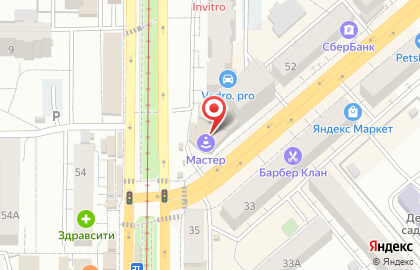 Кафе быстрого питания Шаурмен на Барнаульской улице на карте