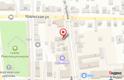 Салон красоты Марафет на улице Пушкина на карте