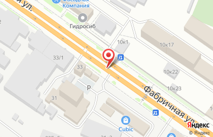 Инициатива на Фабричной улице на карте