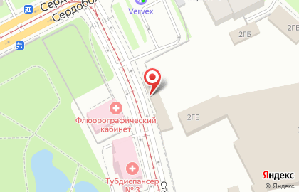 Максим на Сердобольской улице на карте