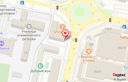 Лечебный массаж на улице Пирогова на карте