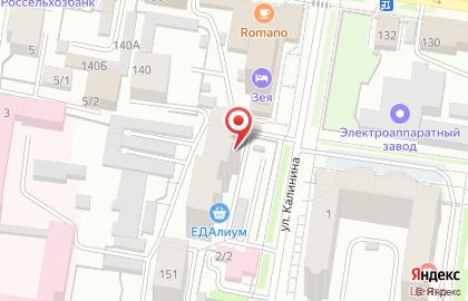 Крона-банк в Благовещенске на карте