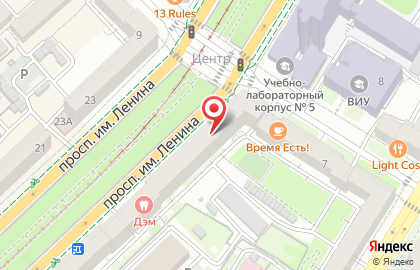 Супермаркет Гурман в Центральном районе на карте