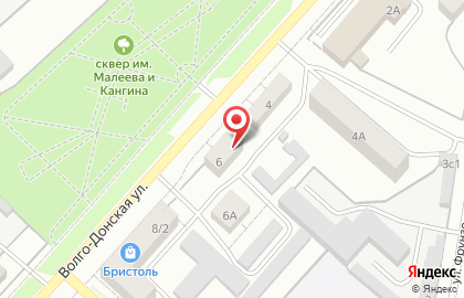 Детский магазин Моё солнышко на Волго-Донской улице на карте