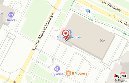 Гипермаркет Магнит Семейный на Ханты-Мансийской улице на карте