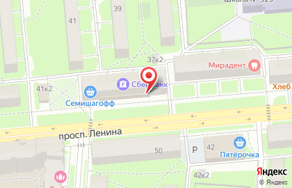 Терминал СберБанк в Петроградском районе на карте