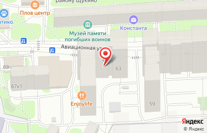 Церковь адвентистов седьмого дня в Москве на карте