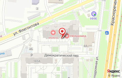 Супермаркет напитков ВинЛаб в Индустриальном районе на карте