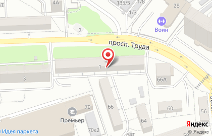Банкомат Центрально-Черноземный банк Сбербанка России в Коминтерновском районе на карте