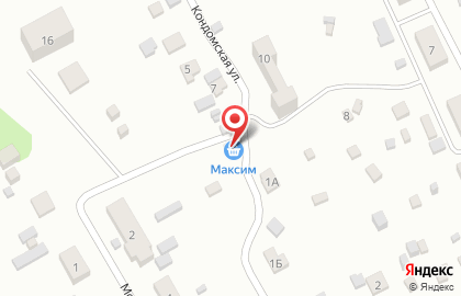 Продуктовый магазин Максим в Куйбышевском районе на карте