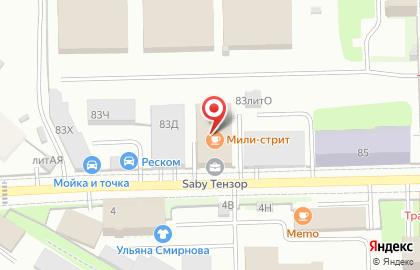 Сбис на карте