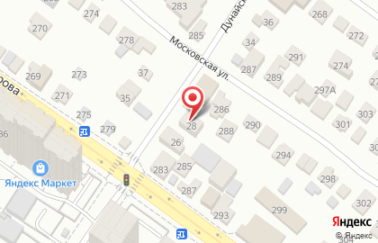 Магазин автотоваров в Октябрьском районе на карте