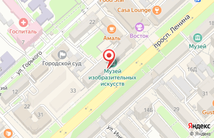 Музей изобразительных искусств им. А.Л. Ткаченко на карте