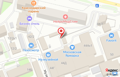 Продуктовый магазин в Сургуте на карте