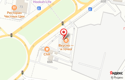 Сеть кафе-ресторанов Макдоналдс в Автозаводском районе на карте