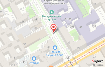 Стриж в Василеостровском районе на карте