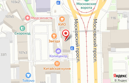 СтальФонд на Московском проспекте на карте