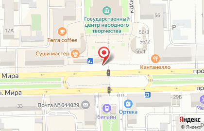 Салон цветов и сувениров Цветы у яблоньки в Советском районе на карте