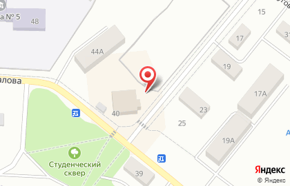 Салон-парикмахерская Анюта на улице Чкалова на карте