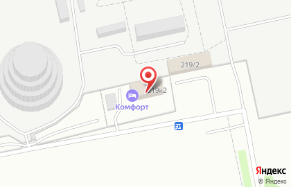 Гостиничный комплекс Комфорт на улице 10 лет Октября на карте