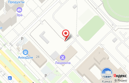 Автостоянка в Казани на карте