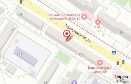 Бар Суши WOK на Технической улице на карте