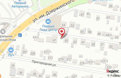 ГрузЮг в Прикубанском округе на карте