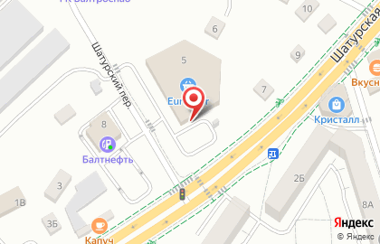 Пекарня Konigsbacker на Шатурской улице на карте