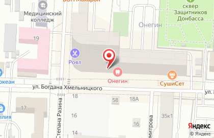 Магазин Красное & Белое в Саранске на карте