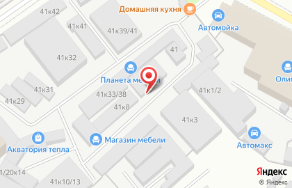 Салон мебели Хорошая мебель на улице Архитектора Свиязева на карте
