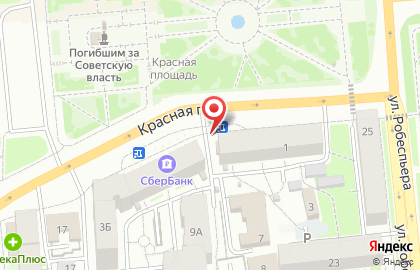 Киоск по продаже кондитерских изделий в Железнодорожном районе на карте