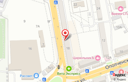 Ломбард Ваш Ломбард в Тракторозаводском районе на карте