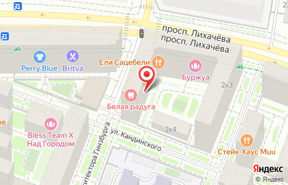 Клиника семейной профилактической стоматологии Белая Радуга на улице Архитектора Щусева на карте