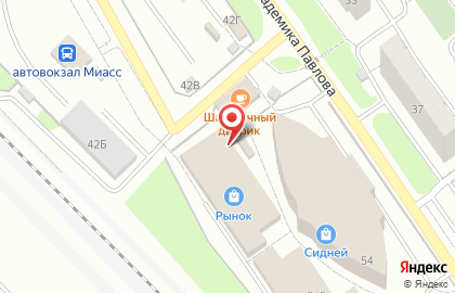 Салон штор Жаккард на улице Академика Павлова на карте