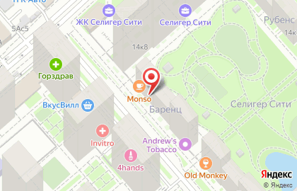 Магазин СтройМаркет в Москве на карте