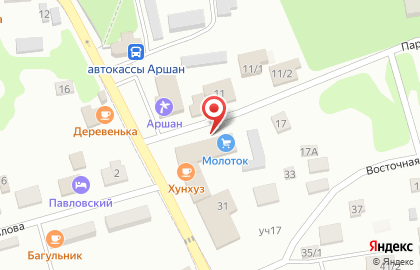 Магазин Молоток на Трактовой улице на карте