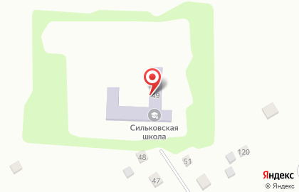 Сильковская основная общеобразовательная школа на карте