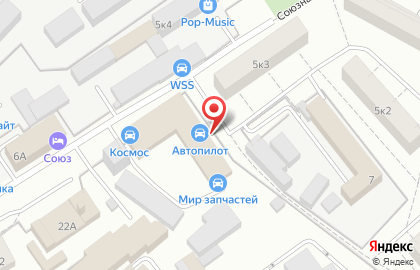 Компания по ремонту холодильного оборудования Морена-ЮП на Союзной улице на карте