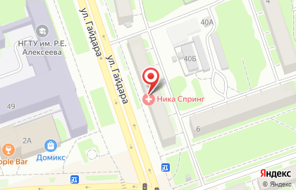 Страховая компания РЕСО-Гарантия в Нижнем Новгороде на карте
