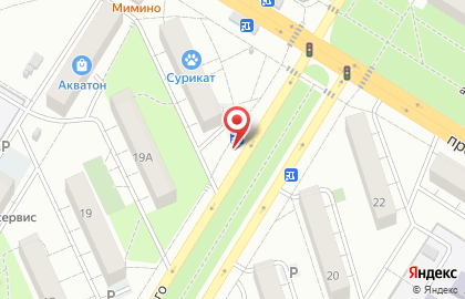 Супермаркет Яр на ​Островского, 21/2 на карте