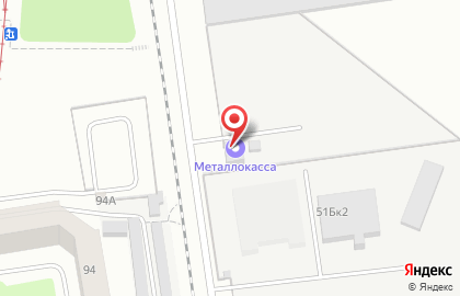Пункт приема металлолома Металлокасса на улице 22 Партсъезда на карте
