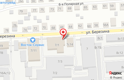 Оптовая база цветов в Красноярске на карте